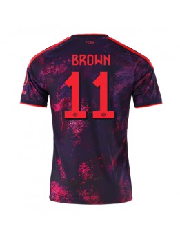 Moški Nogometna dresi replika Bayern Munich Nathaniel Brown #11 Tretji 2026-27 Kratek rokav Moški Nogometna dresi replika Bayern Munich Nathaniel Brown #11 Tretji 2026-27 Kratek rokav